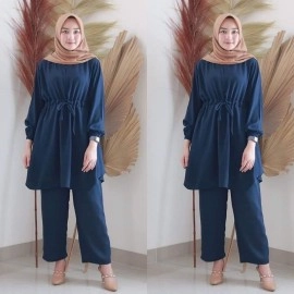 Baju Wanita St Auliya Ij Navy