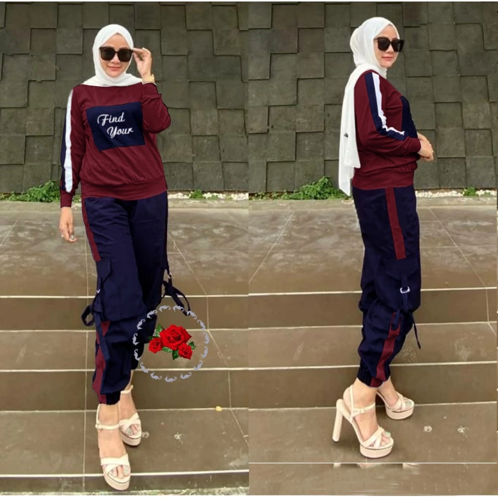 Baju Wanita St Hilya Ij Find Maroon