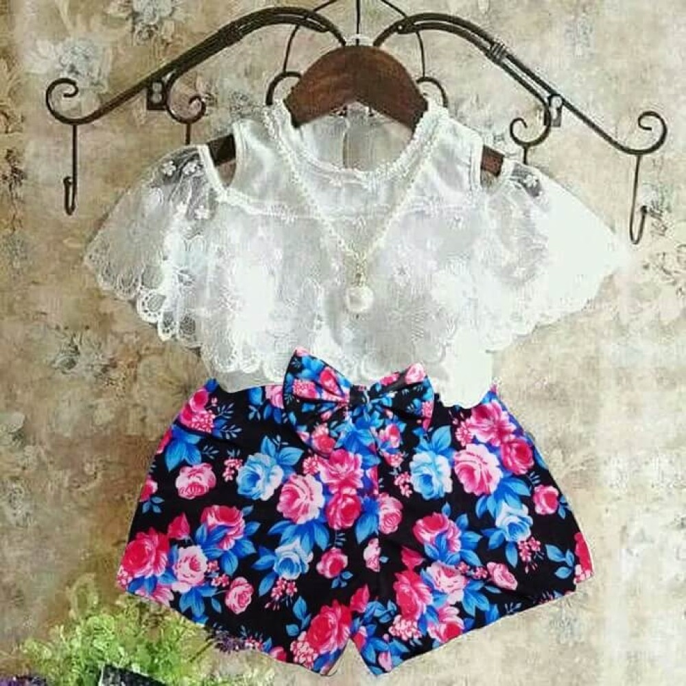 Baju Anak Kd St Echa Flowy Blue Ch Baju Anak Kd St Echa Flowy Blue Ch