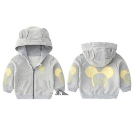 Baju Anak Kd Jkt A025 Mickey Sm Abu