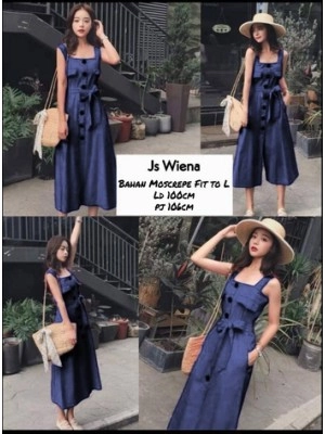Baju Wanita Js Wiena Ms Navy