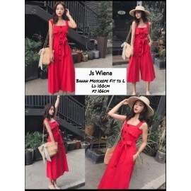 Baju Wanita Js Wiena Ms Red