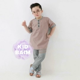 Baju Anak Kd Koko Baim Ed Mocca