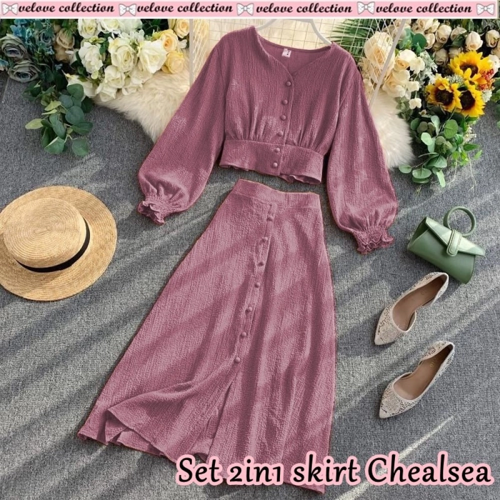 Baju Korea St Skirt Chealsea Vl Dusty Baju Korea St Skirt Chealsea Vl Dusty