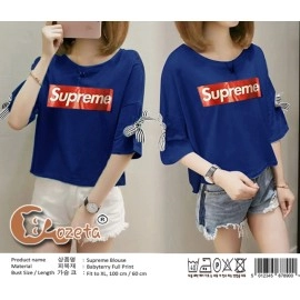 Baju Korea Blouse Supreme Benhur