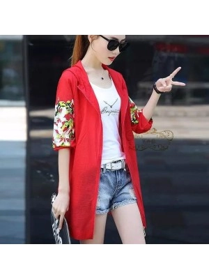 Baju Korea Tunik Jkt Hana Merah