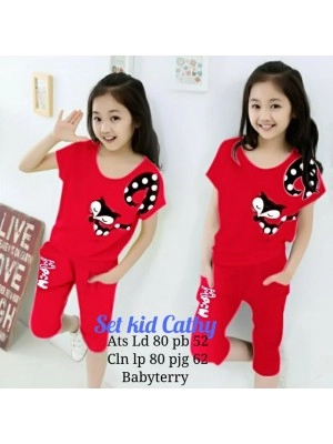 Baju Anak Kd St Cathy 092 Merah