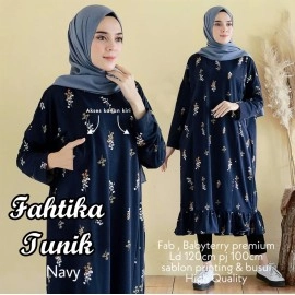Baju Korea Jumbo Tunik Fahtika Us Navy