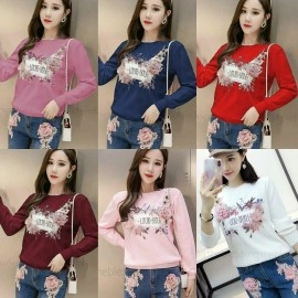 Baju Korea Top Long Sleeve Love You