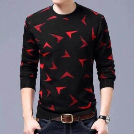 Baju Pria Top Man Xander Cs Hitam Merah