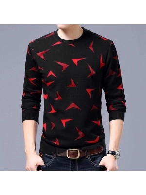 Baju Pria Top Man Xander Cs Hitam Merah