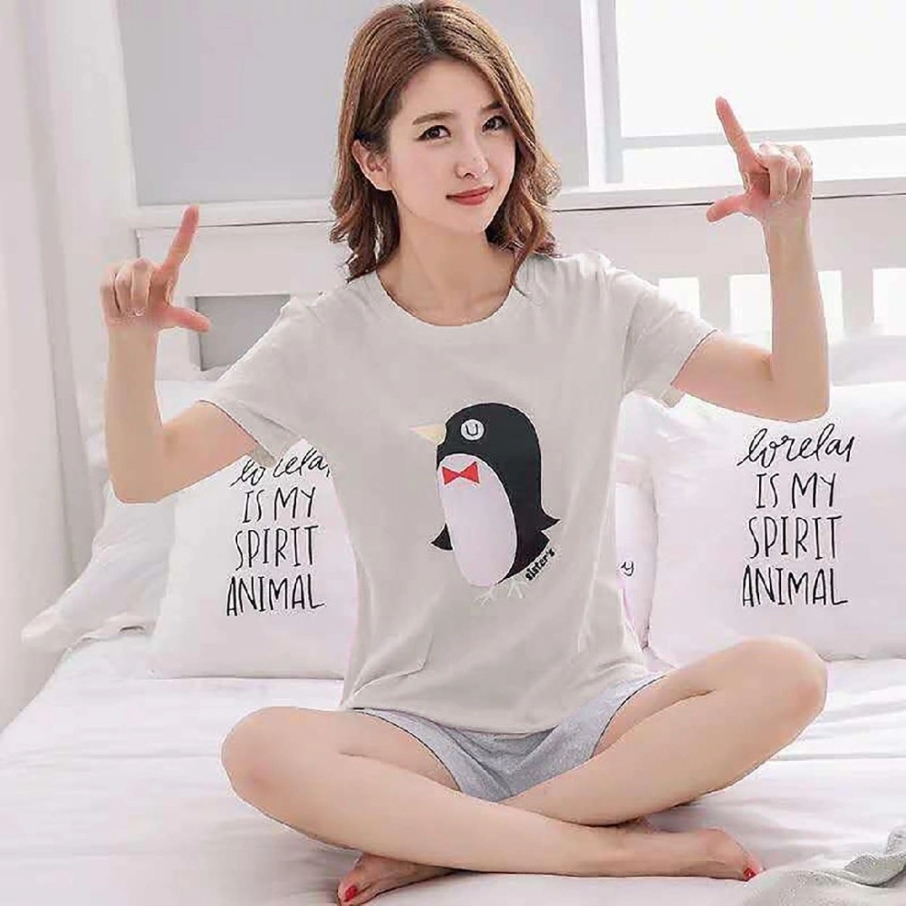 Baju Korea St Pinguin Lu Abu
