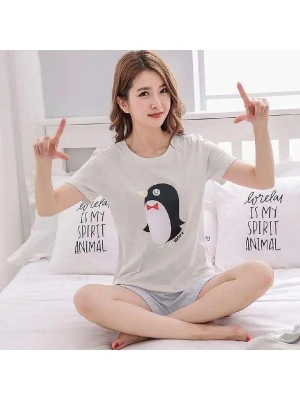 Baju Korea St Pinguin Lu Abu