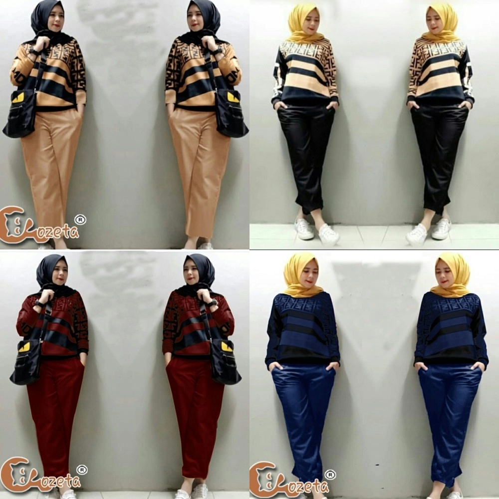 Baju Korea St Celana Fendiro