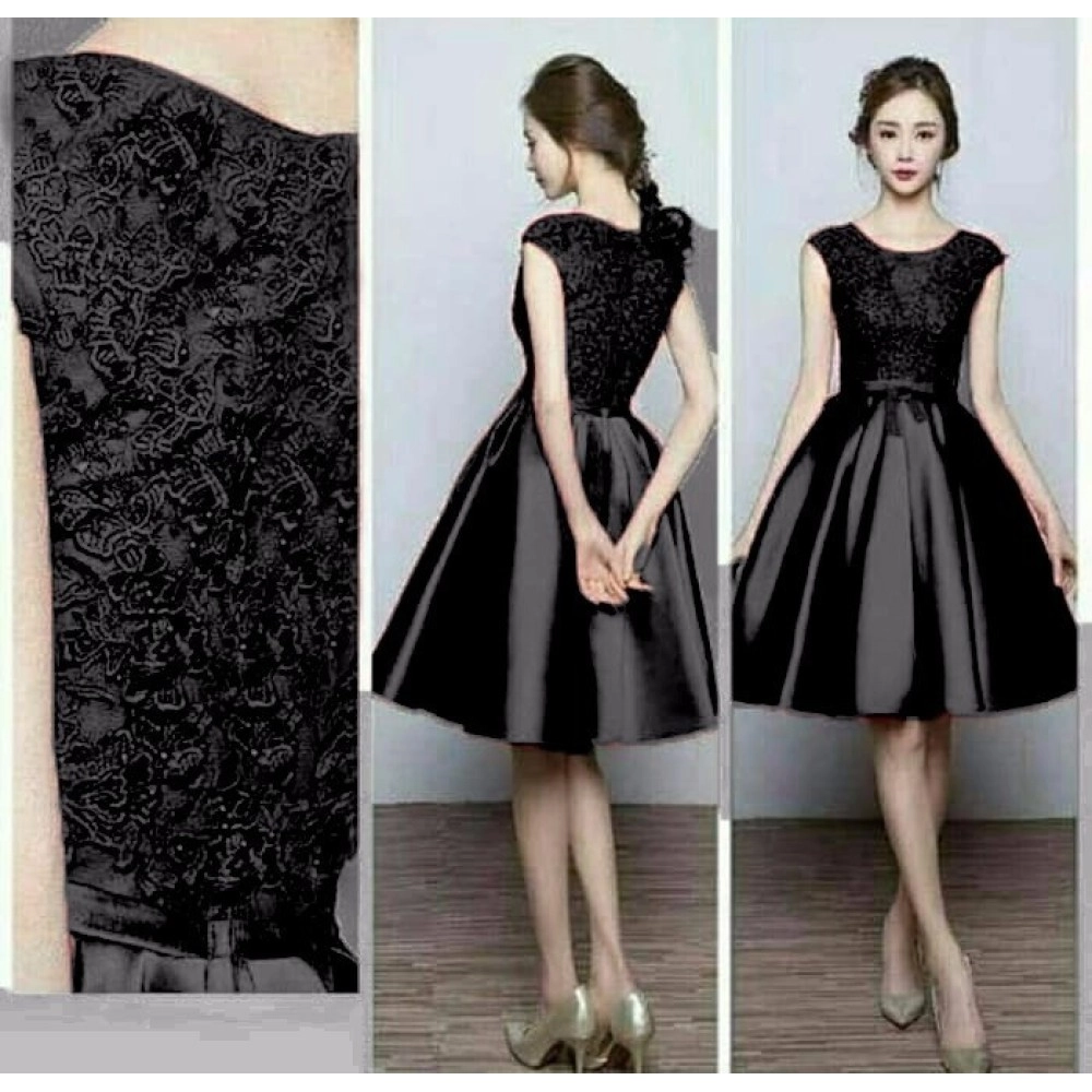Baju Korea Drs Xmas Mb Hitam