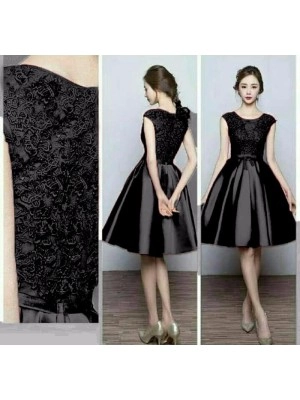 Baju Korea Drs Xmas Mb Hitam