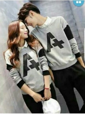 Baju Couple Cp A Vb Abu