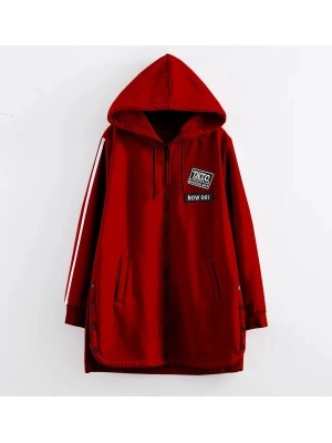 Baju Korea Jkt Nawori Maroon