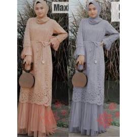 Baju Korea Hj Maxi Larky Vs