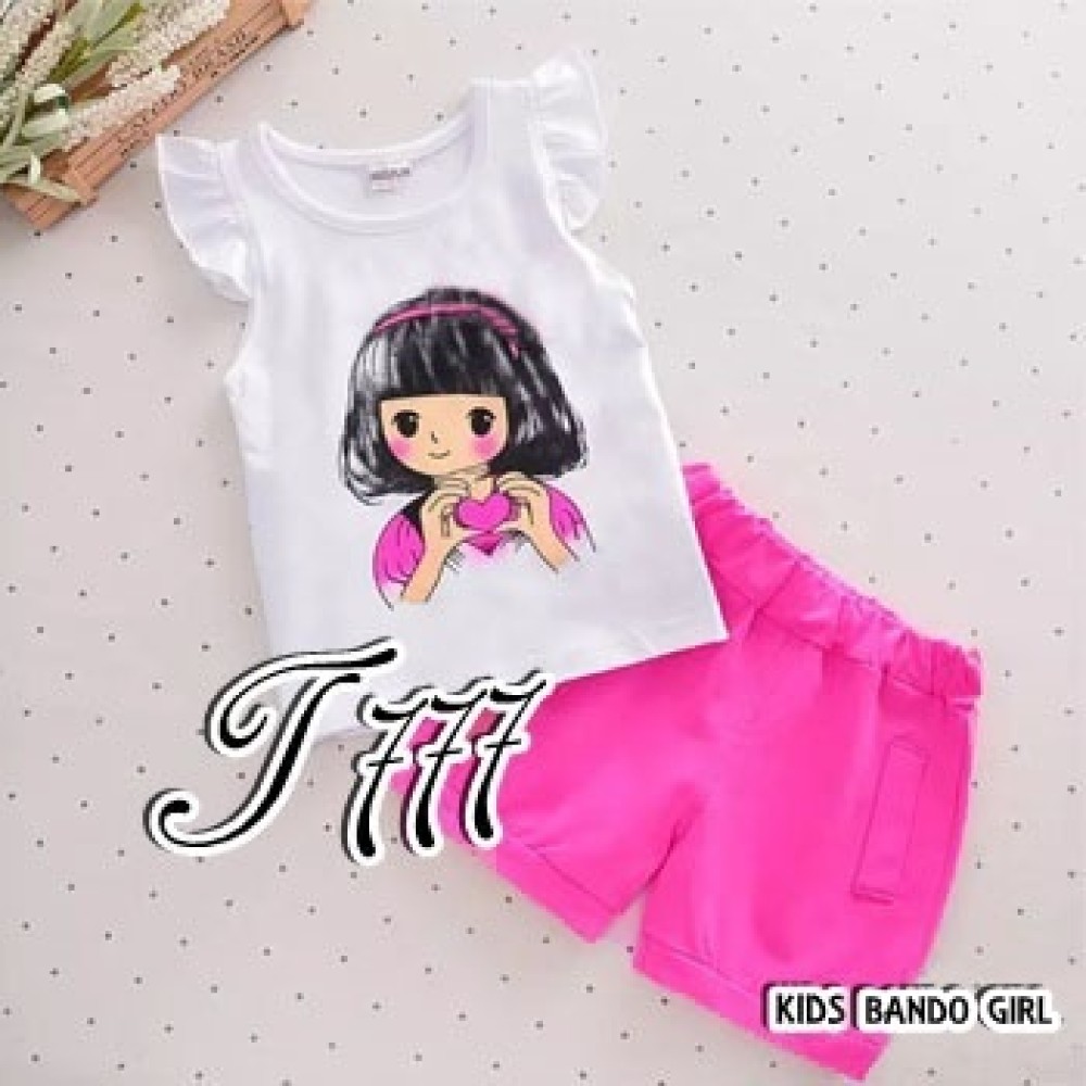 Baju Anak Kd St Bando Girl Ql Pink Baju Anak Kd St Bando Girl Ql Pink
