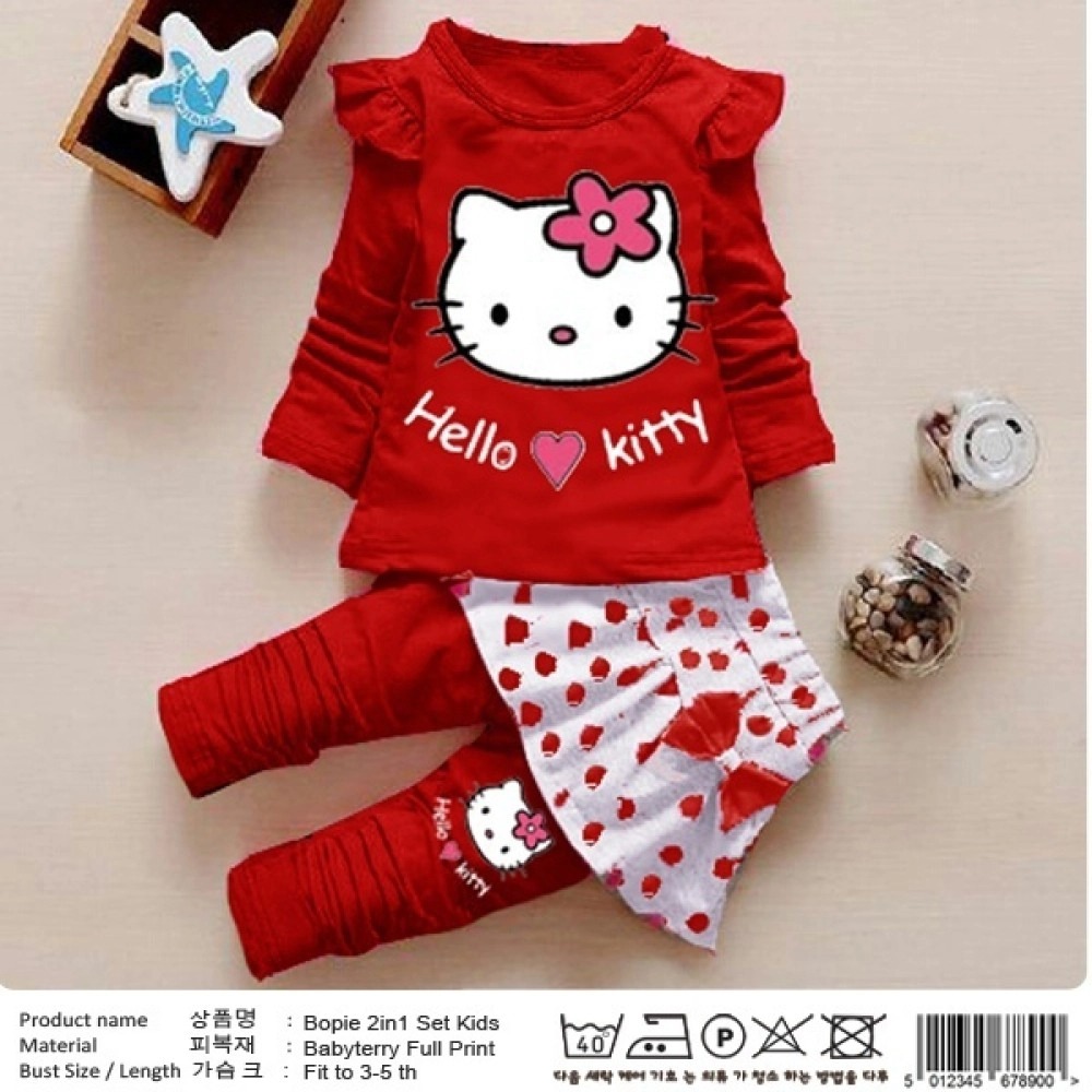 Baju Anak Kd St Bopie Gl Merah