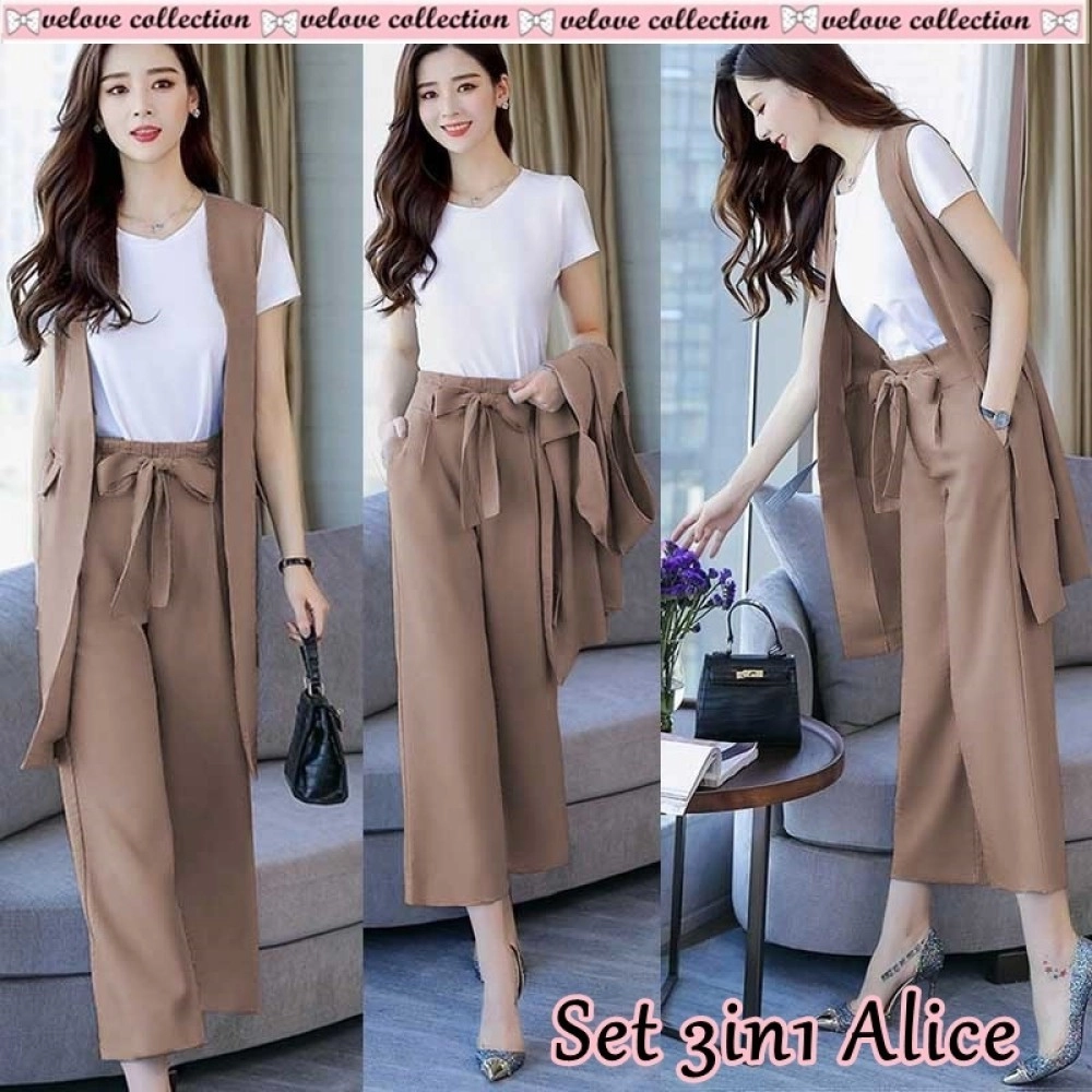 Baju Korea St Alice 3In1 Vl Coksu