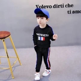 Baju Anak Kd St Teve Hitam