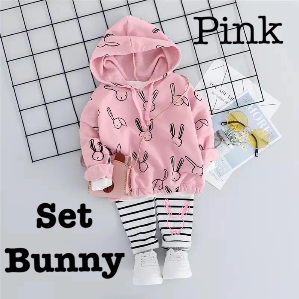 Baju Anak Kd St Bunnyks Pink