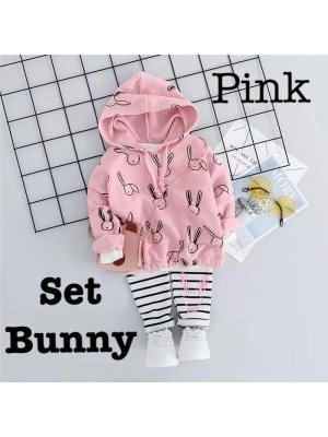Baju Anak Kd St Bunnyks Pink