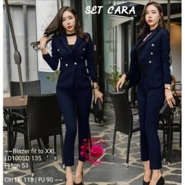 Baju Korea St Cara Mb Navy