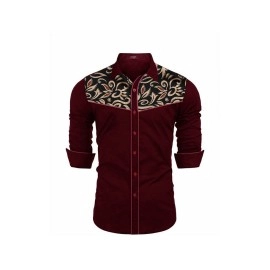 Baju Pria Kmj Man Kairos Cs Maroon