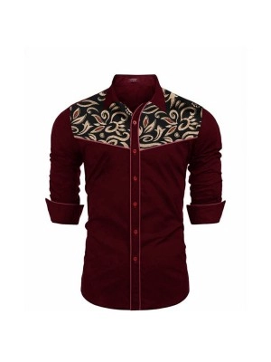 Baju Pria Kmj Man Kairos Cs Maroon