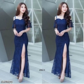Baju Korea Drs Bronia Hn Navy