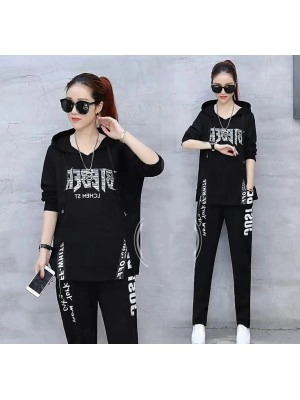 Baju Korea St Bieber Ro Black