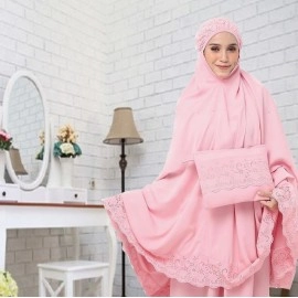 Baju Murah Hj Mukena Pasteleena Fs Dusty