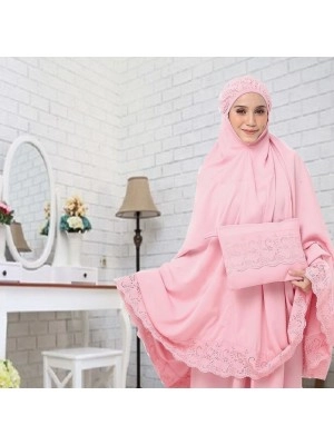 Baju Murah Hj Mukena Pasteleena Fs Dusty