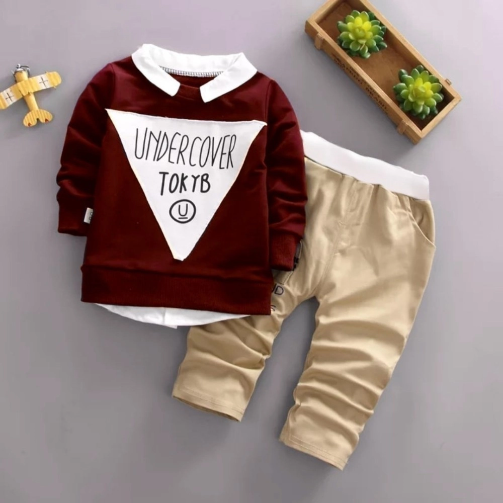 Baju Anak Kd St Undercover Vb Maroon Baju Anak Kd St Undercover Vb Maroon
