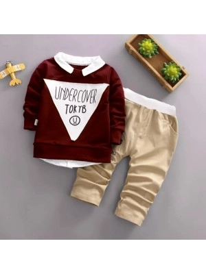 Baju Anak Kd St Undercover Vb Maroon