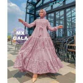 Baju Wanita Hj Maxi Gala Rd Dusty