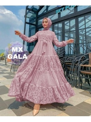 Baju Wanita Hj Maxi Gala Rd Dusty