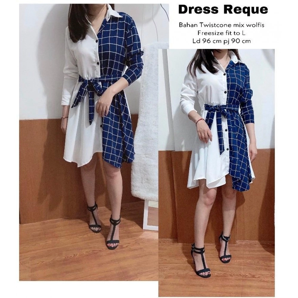 Baju Wanita Drs Reque Ms Putih