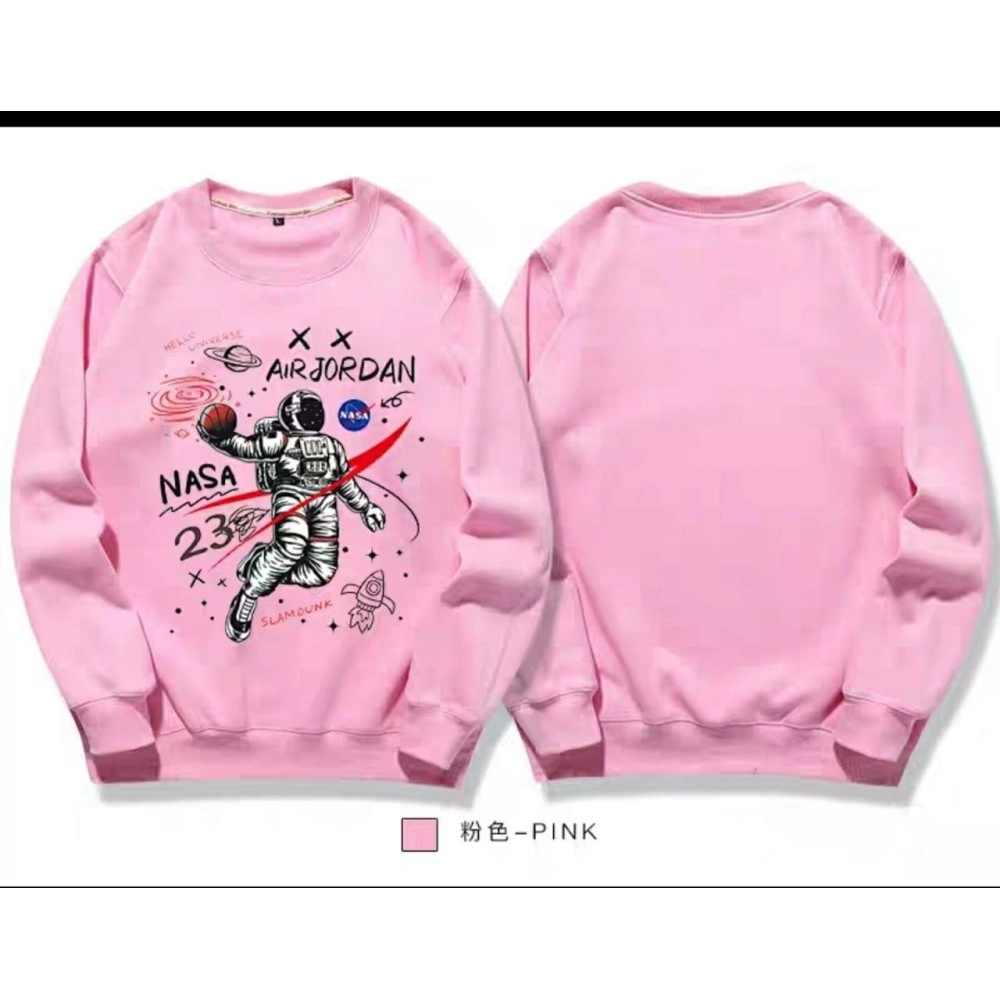 Baju Pria Top Man Jumper Air Jordan Cs Pink
