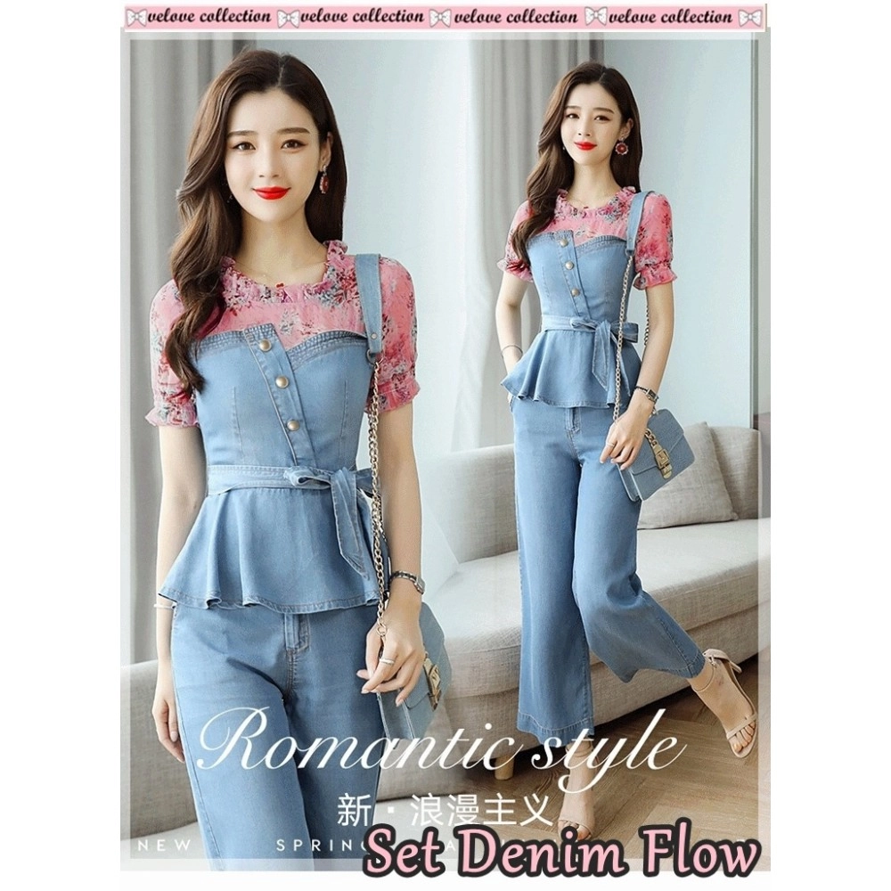 Baju Wanita St Denim Flow Vl Muda