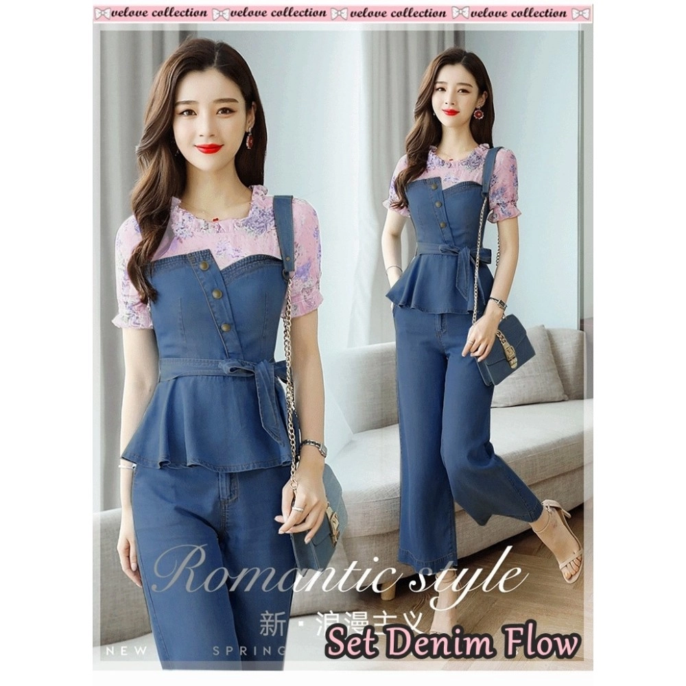 Baju Wanita St Denim Flow Vl Tua