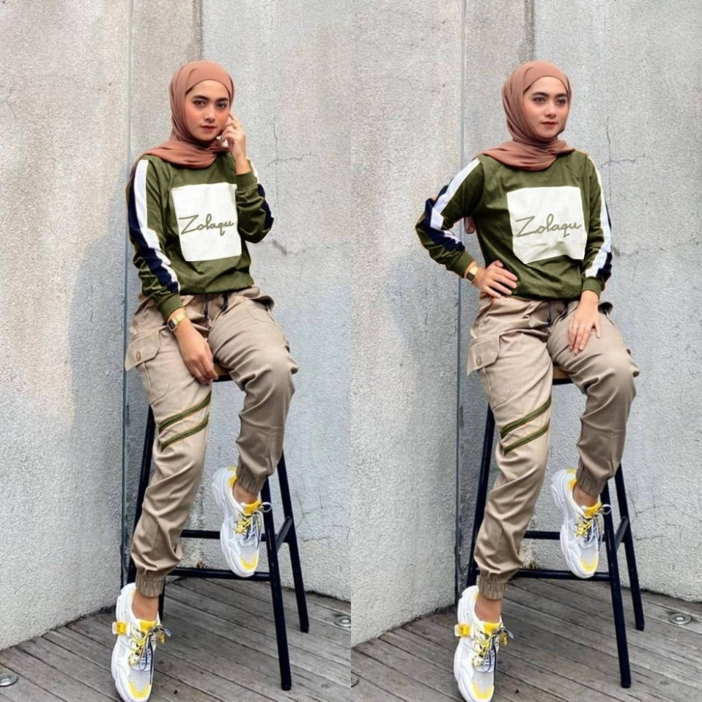 Baju Wanita St Giska Ra Army