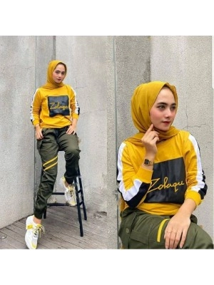 Baju Wanita St Giska Ra Mustard