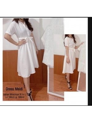 Baju Wanita Drs Meidi Ms Putih