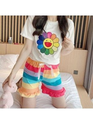 Baju Wanita St Hp Pita Bunga Salur Ks