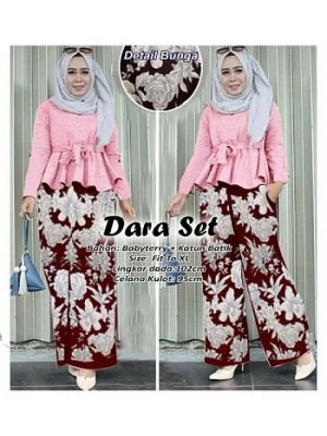 Baju Wanita St Dara Batikfull Pink