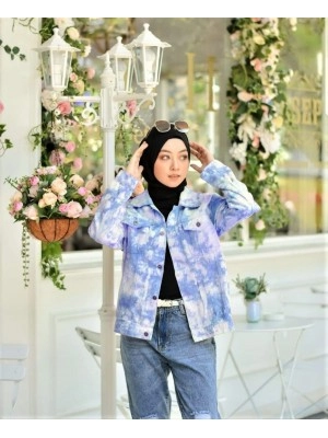 Baju Wanita Jkt Diy Vl Babyterry Biru